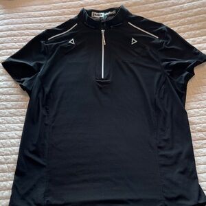 Jamie Sadock Black Polo Shirt
